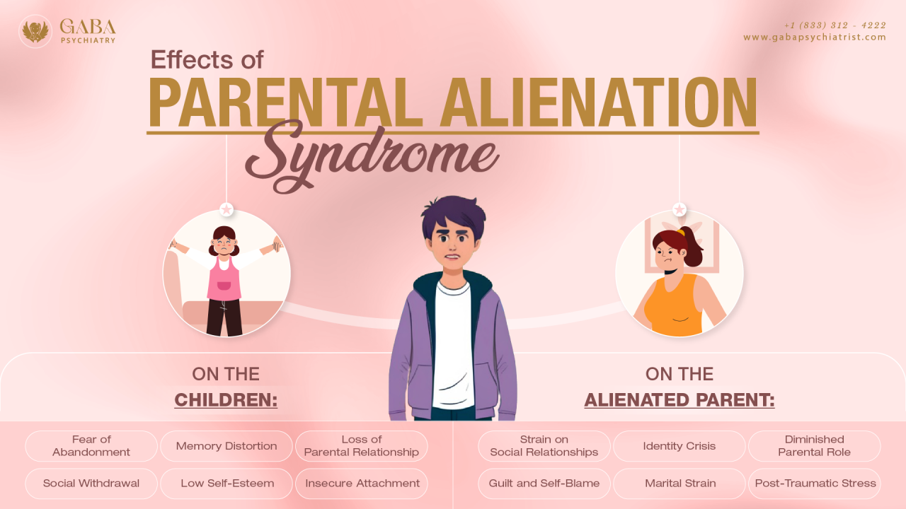 Parental alienation syndrome in Thailand infographic