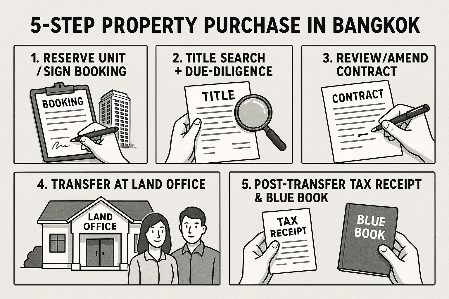 Bangkok condo purchase flow