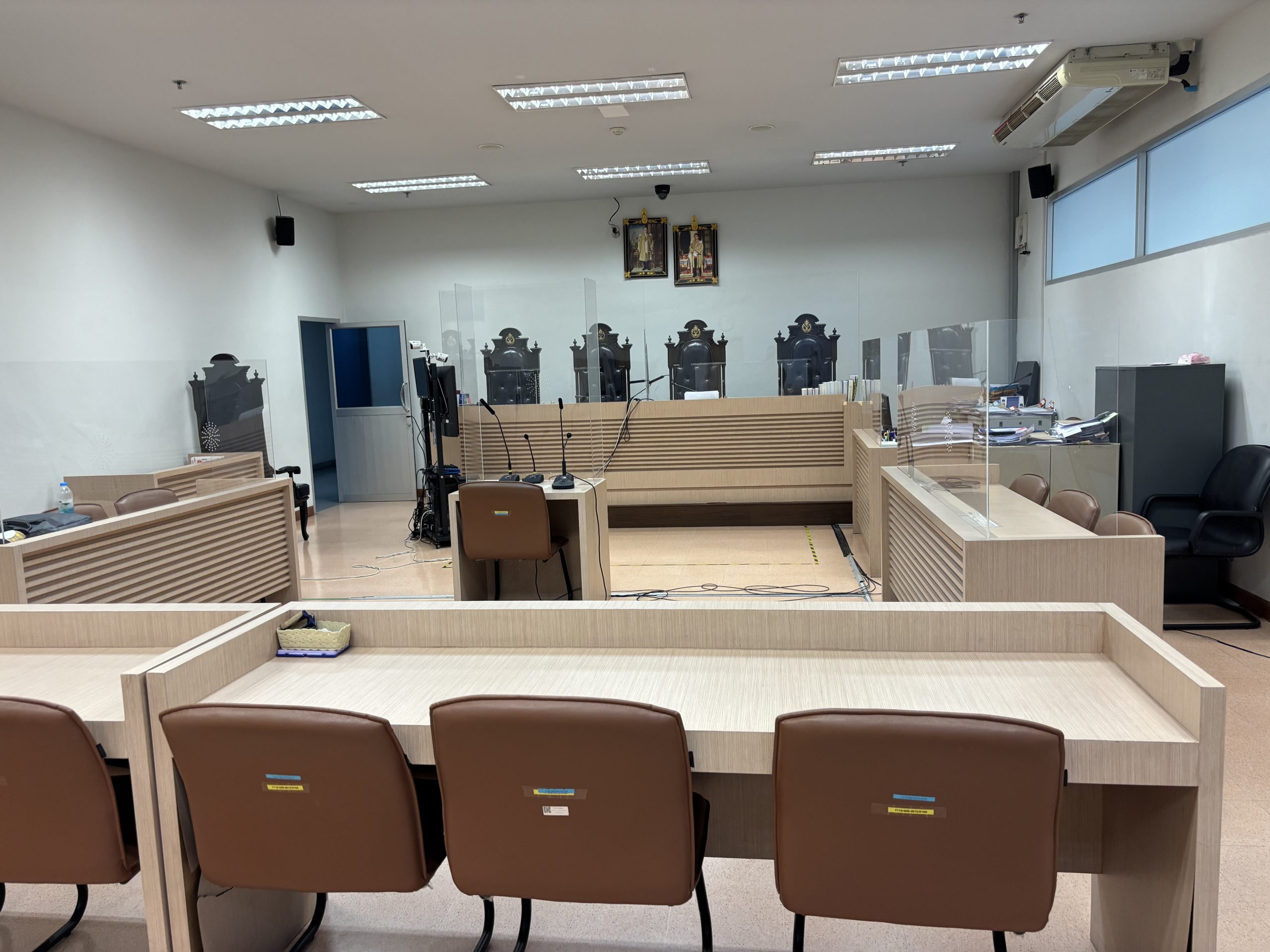 Real life example of a family court in Thailand.