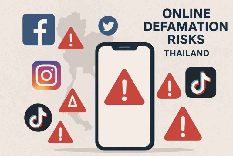 Online Social Media Defamation in Thailand