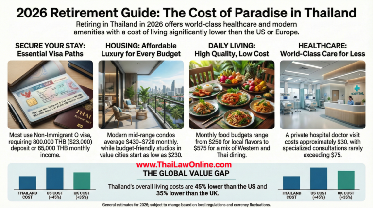 Cost to Retire in Thailand