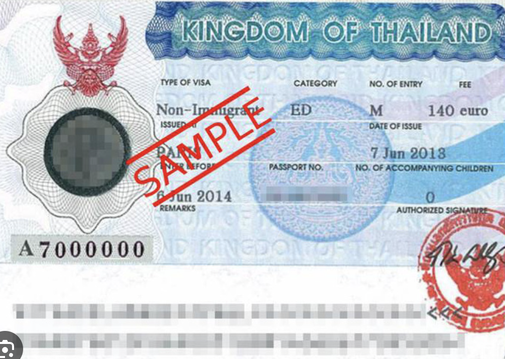Student Visa ED in Thailand