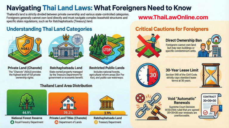 Ratchaphatsadu Land in Thailand