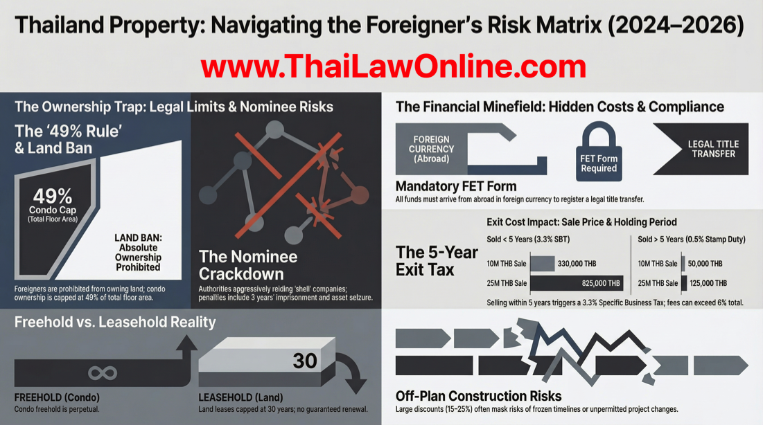 Risks of Buying a property in Thailand