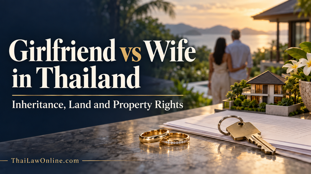 Girlfriend vs Wife in Thailand